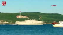 ABD savaş gemisi Çanakkale Boğazı'ndan geçti