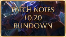 League of Legends Patch 10.20 Notes Rundown