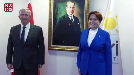 Mansur Yavaş’tan Meral Akşener’e ziyaret