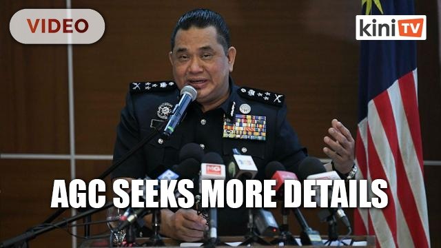 AGC seeks more details from police on Khairuddin probe