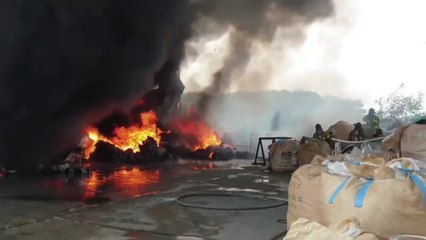 화성 재활용품 수집업체에서 불...2명 대피 / YTN