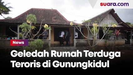 Densus 88 Geledah Rumah Terduga Teroris di Kapanewonan Playen Gunungkidul