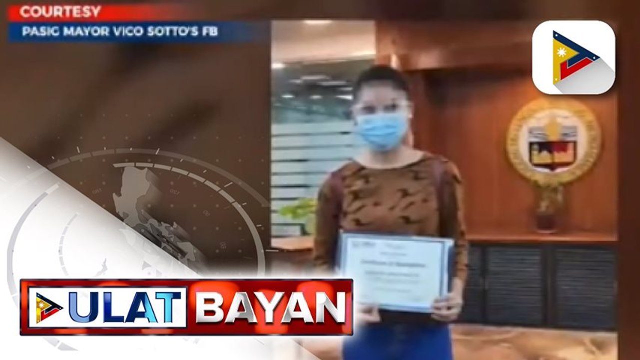 #UlatBayan | Mga iskolar sa Pasig na nagtapos nang may latin honors, nakatanggap ng cash incentives; mga iskolar na ‘di pa nakatatanggap ng cash incentives, maaari pang magsumite ng requirements