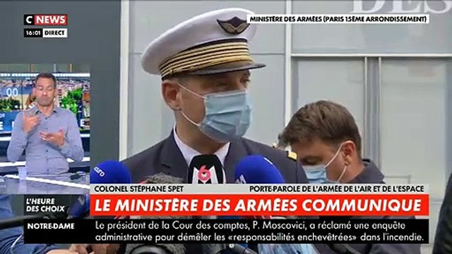 Ecoutez le porte-parole de l'armée de l'air qui explique précisément ce qui s'est passé au-dessus de la capitale à la mi-journée - VIDEO