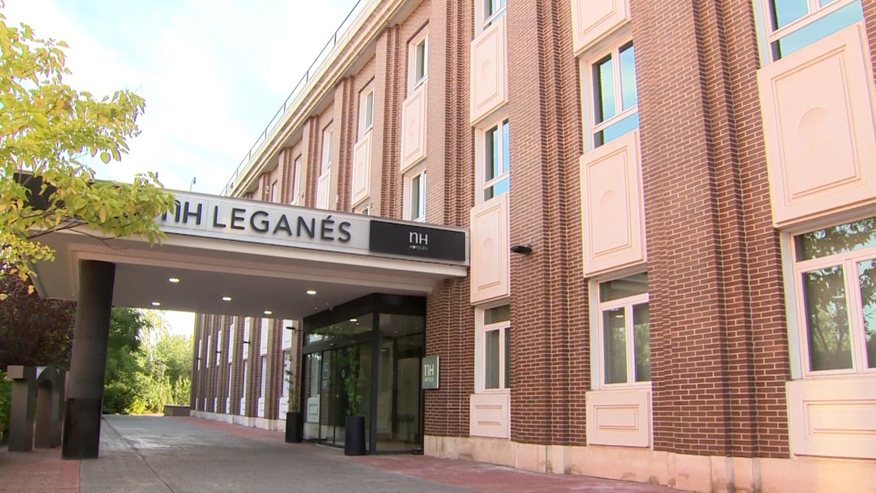 El hotel sanitarizado de Leganés cuenta ya con ocho pacientes