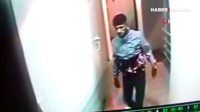 Binadaki ayakkabıları tek tek deneyerek böyle çaldılar