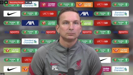 Pep Lijnders previews Liverpool v Arsenal