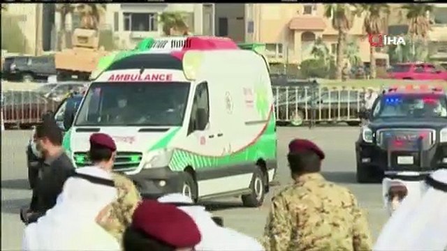 Kuveyt Emiri Sabah el-Ahmed el-Cabir es-Sabah'ın naaşı Kuveyt'e getirildi