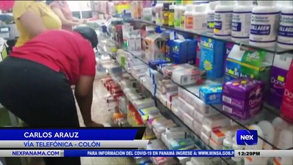 Regional de salud realiza operativo en comercios de Colón - Nex Noticias