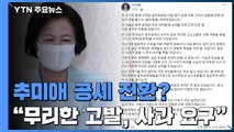 '무혐의' 추미애, 공세로 전환...'거짓 해명' 후폭풍 계속 / YTN
