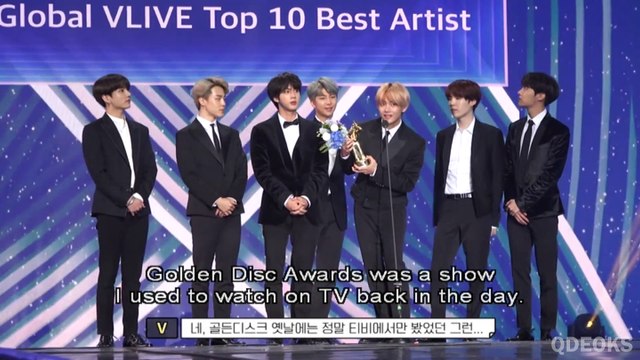 BTS Memories 2019 Golden Disc Awards BEHIND THE SCENE