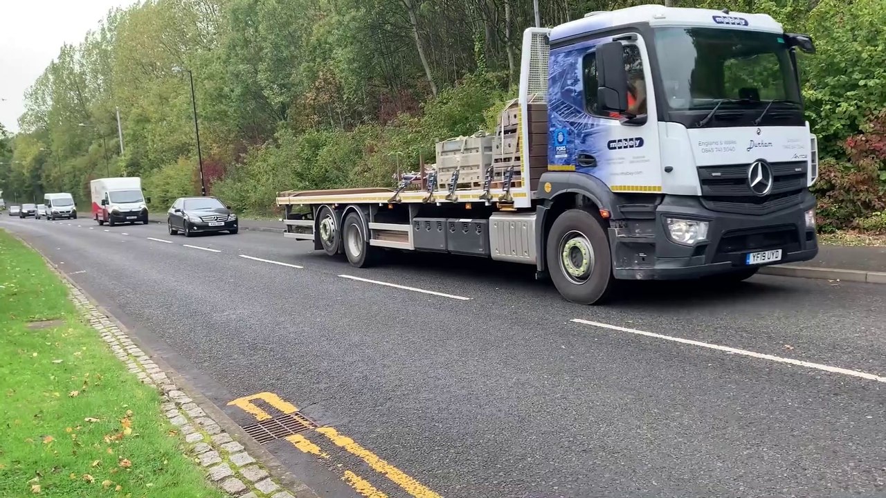 Wessington Way road closure: diverted traffic heads through the normally quiet Hylton Park Road