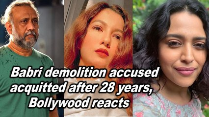 Babri demolition accused acquitted after 28 years, Bollywood reacts