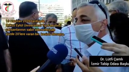 Hakları ödenmez denilen sağlıkçılar haklarını arayınca karakola çağrıldılar