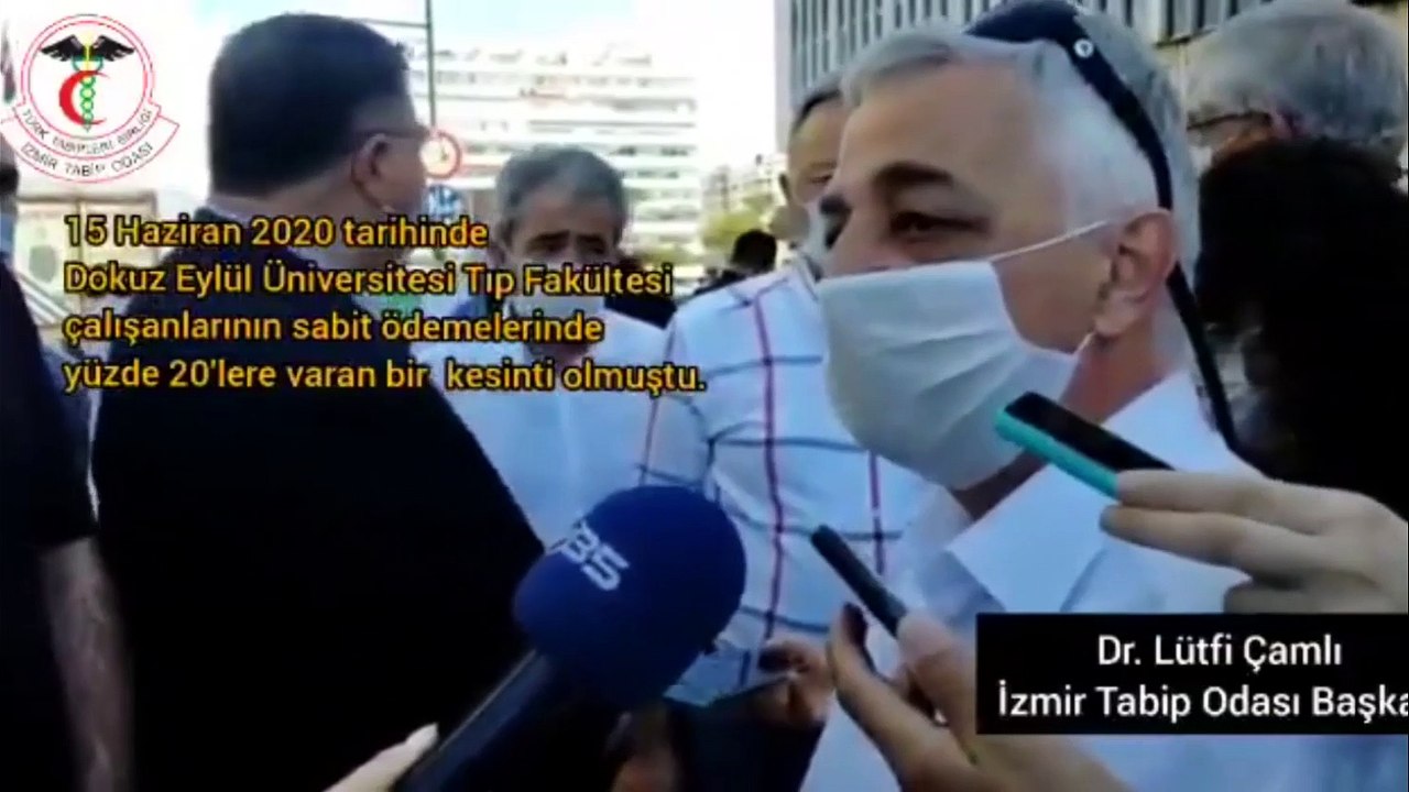 Hakları ödenmez denilen sağlıkçılar haklarını arayınca karakola çağrıldılar