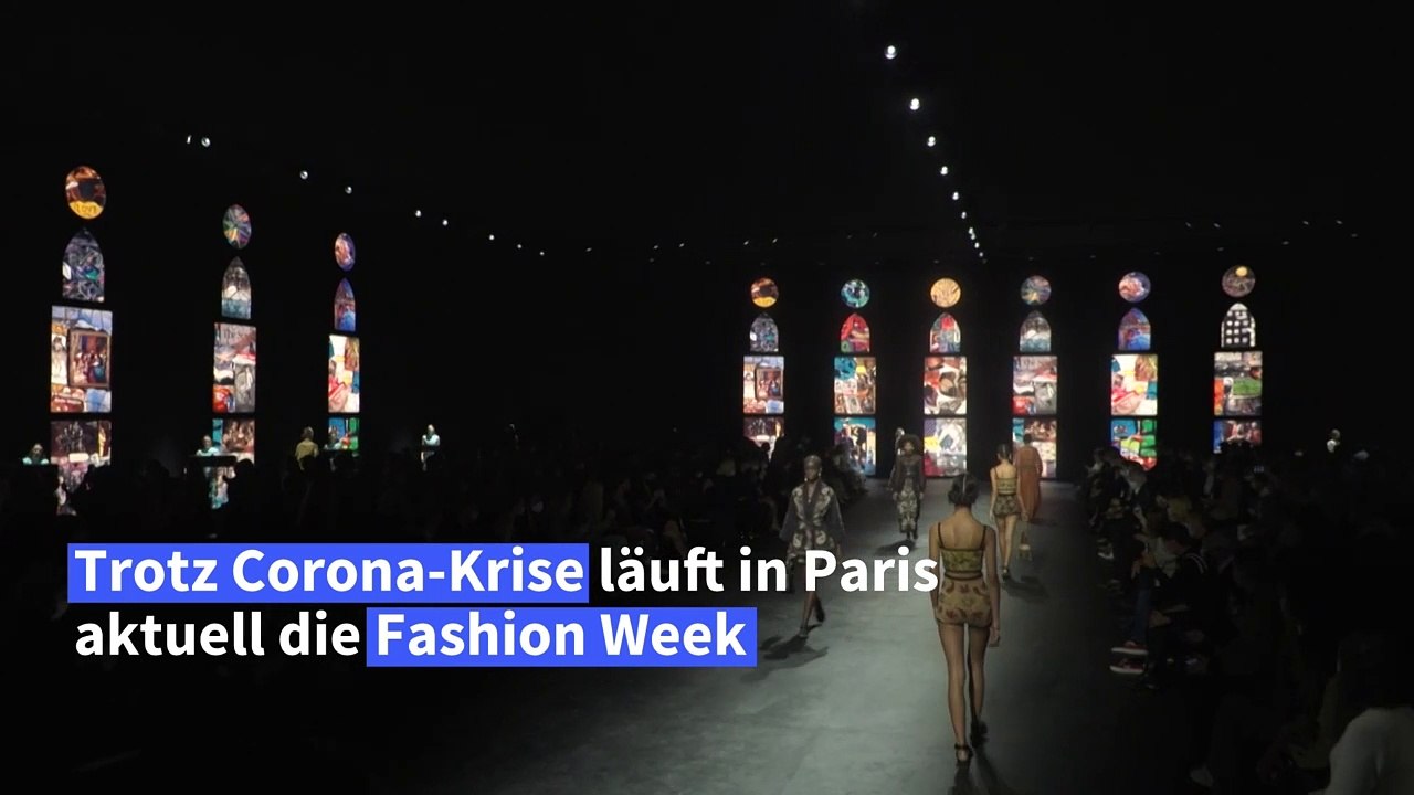 Pariser Fashion Week sucht nach Corona-Formaten