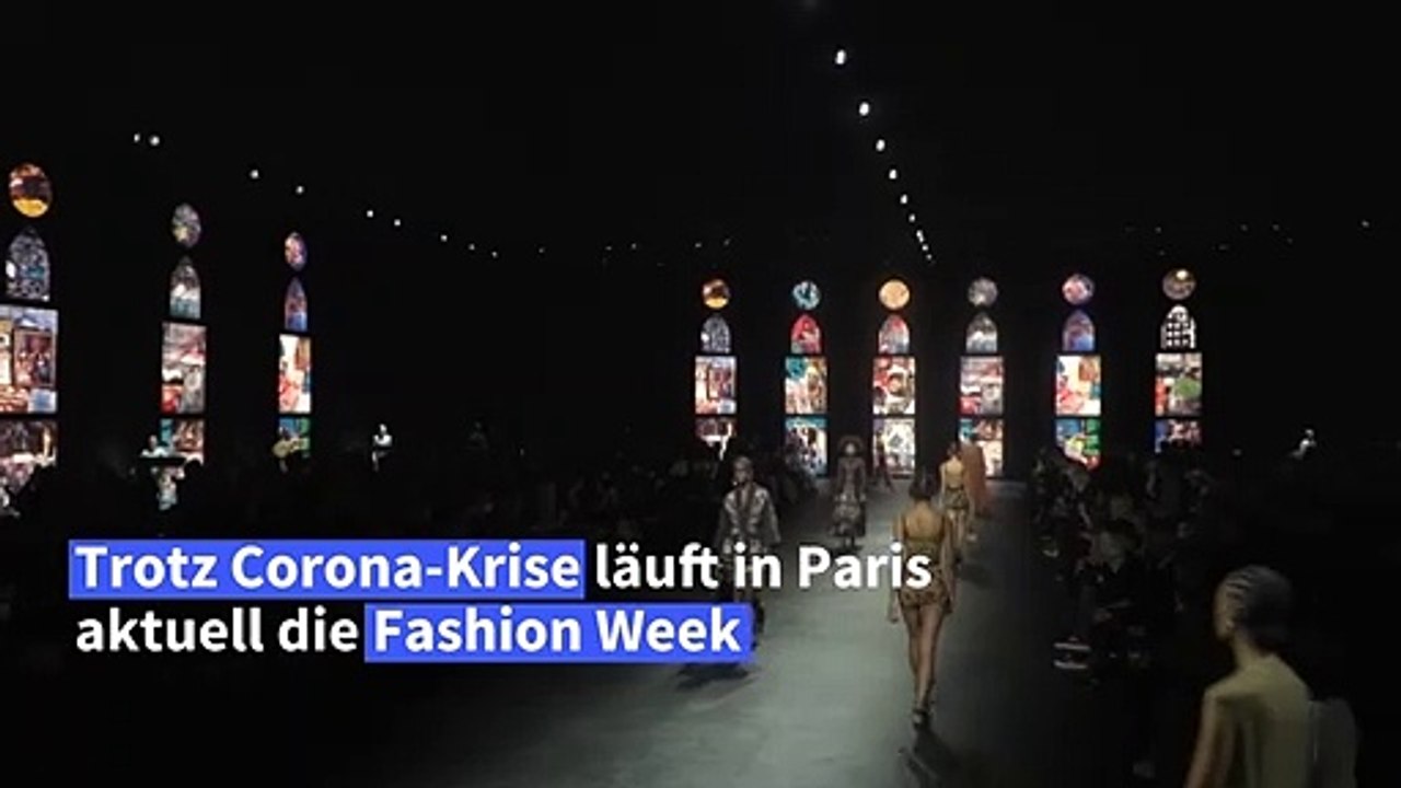 Pariser Fashion Week sucht nach Corona-Formaten