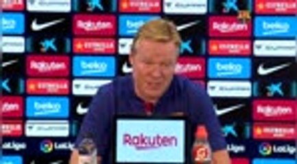 Barça - Koeman : "C'est positif que Messi appelle à l'unité"