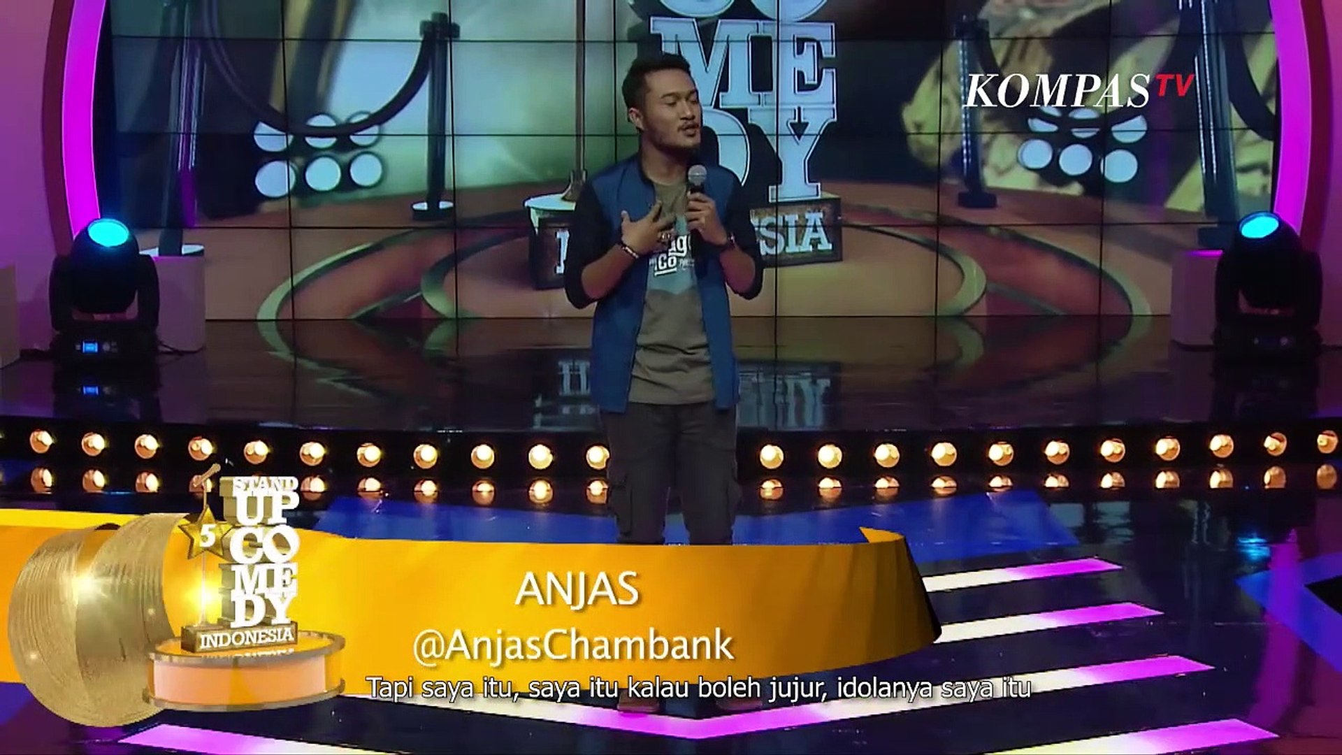 ⁣Stand Up Comedy Anjas: Di SUCI 5 Akhirnya Tau Kalo Bapakku adalah Kalis - SUCI 5