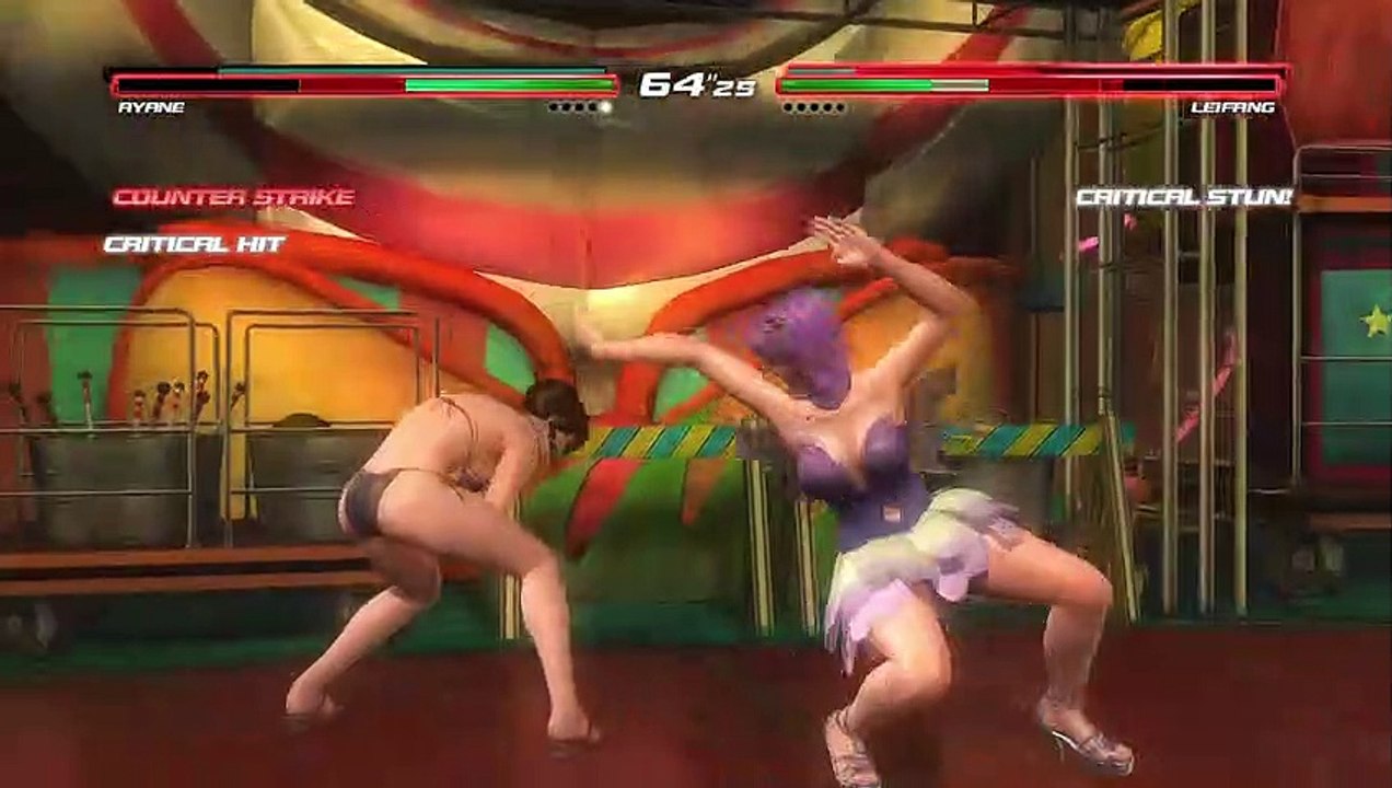 DOA5LR Christine And Leifang Vs. Ayane And Kasumi