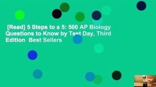 [Read] 5 Steps to a 5: 500 AP Biology Questions to Know by Test Day, Third Edition  Best Sellers
