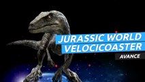 Primer vistazo a Jurassic World: VelociCoaster, la nueva atracción de Universal Studios Orlando