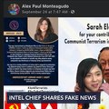 PH intel chief shares fake information on Facebook