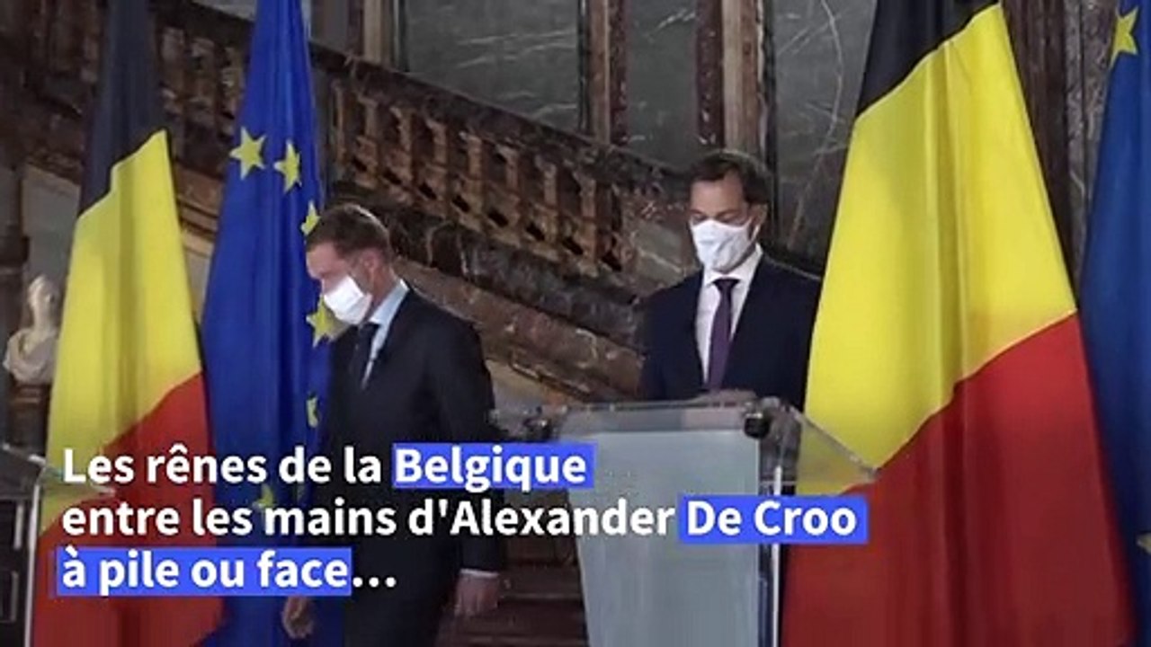 Le libéral flamand Alexander De Croo, nouveau Premier ministre belge