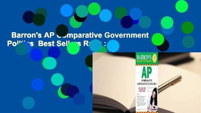 Barron's AP Comparative Government Politics Best Sellers Rank : #3