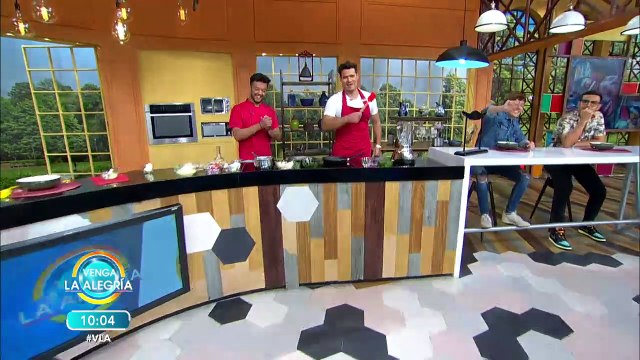 ¡Prepara un rico Arroz poblano meloso! El Chino te pasa la receta. | Venga La Alegría