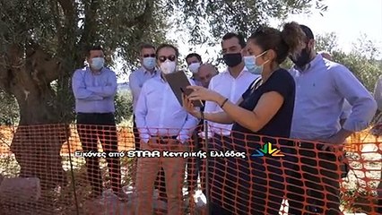 Ο υφυπουργός Αγροτικής Ανάπτυξης Κώστας Σκρέκας στη Φωκίδα