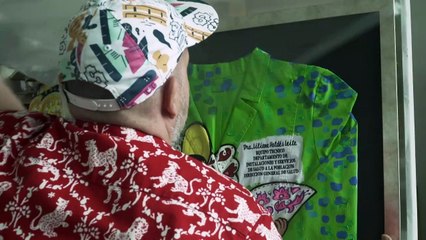 سترات أطباء تُحول إلى تحف فنية في بنما للمساعدة في مواجهة كورونا