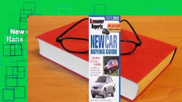 New Car Buying Guide 2002 Best Sellers Rank : #5