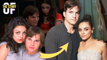 Video herunterladen: The Story Of Ashton Kutcher & Mila Kunis: From That 70s Show to Husband & Wife