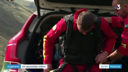 Angleterre : la combinaison volante qui révolutionne le secourisme aérien