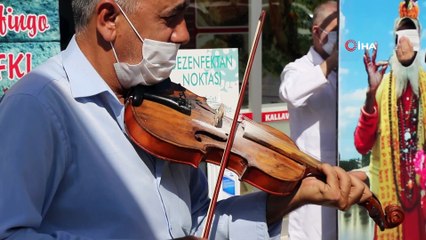 Edirneli esnaftan ‘babafingolu’ sazlı-sözlü korona uyarısı