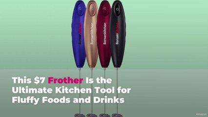This $7 Frother Is the Ultimate Kitchen Tool for Fluffy Foods and Drinks