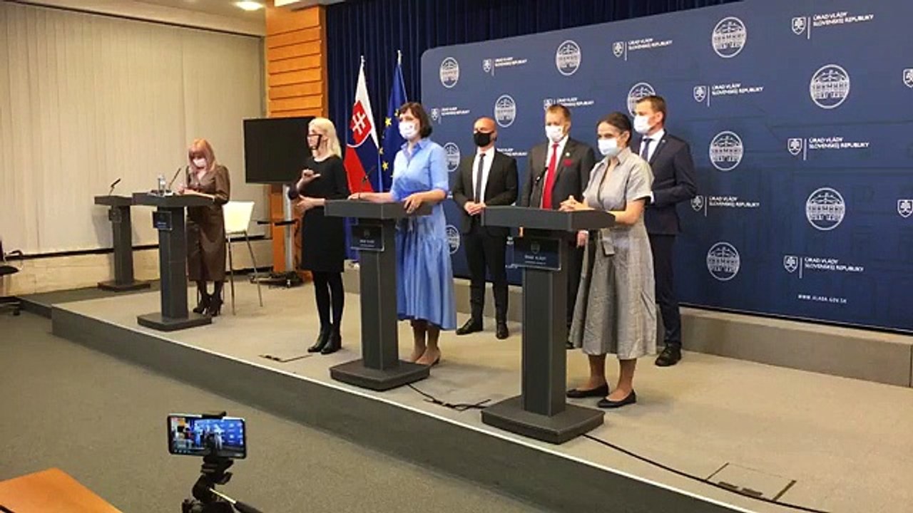 ZÁZNAM: TK po skončení rokovania Vlády SR