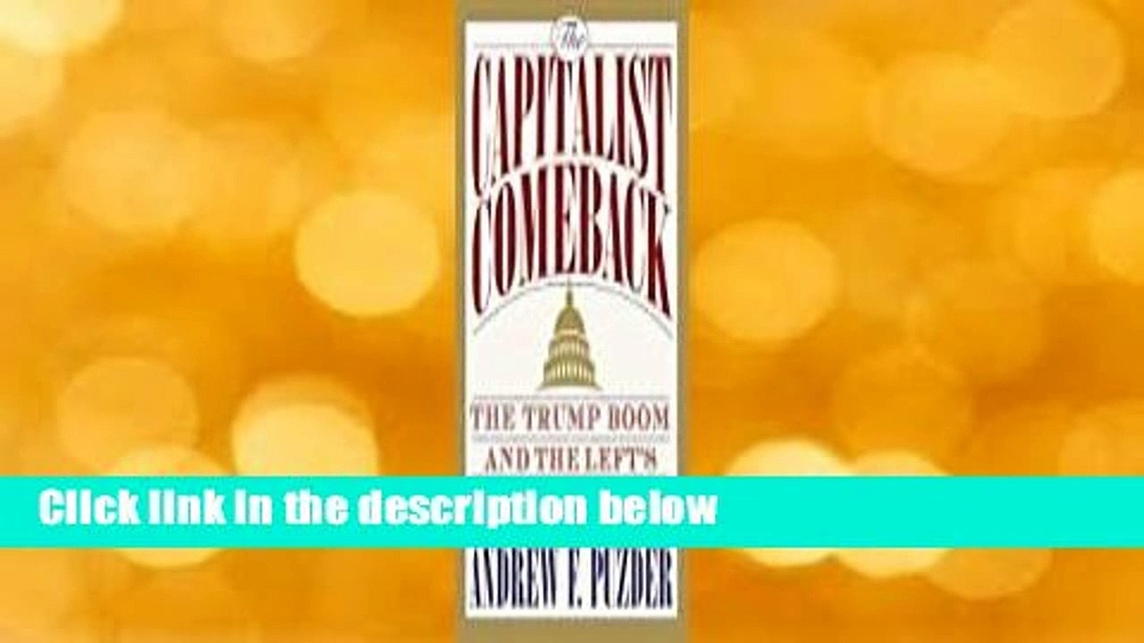 Full E-book  The Rebirth of Capitalism Complete