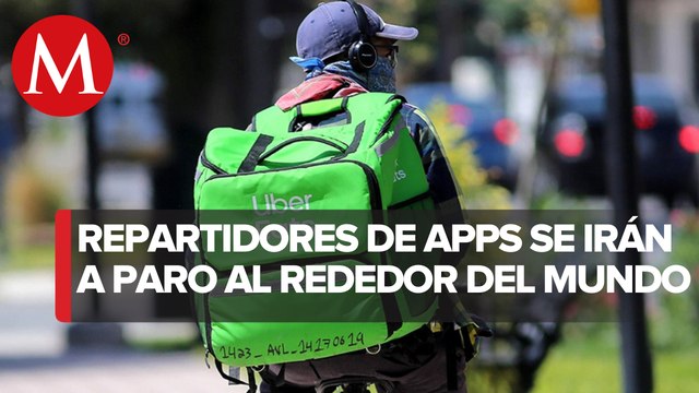 Repartidores de Uber Eats, Rappi y otras apps llaman a paro mundial el 8 de octubre