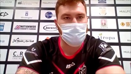 Hull FC prop Scott Taylor ahead of his first game in six months