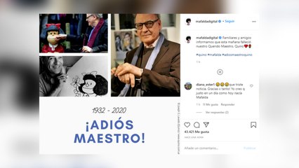 Video herunterladen: Muere 'Quino', creador de Mafalda