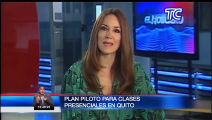 Se inició plan piloto para regreso a clases presenciales en Quito: así se realizó