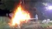 Hathras gangrape case: Midnight cremation stuns India