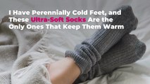 I Have Perennially Cold Feet, and These Ultra-Soft Socks Are the Only Ones That Keep Them