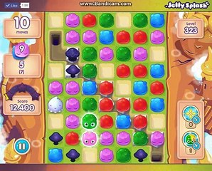 Jelly Splash Level 323 walkthrough