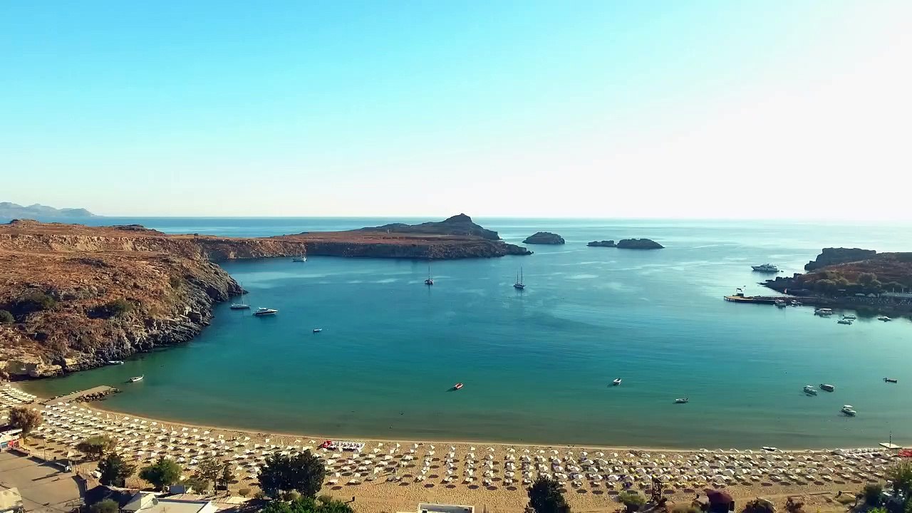 Beach during the summernatural beautiful royalty Free Stock no copyright video Free for commercial use dron dron aerial view