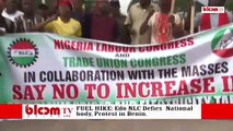 Edo NLC, TUC defy National body, protest against fuel hike in Benin city