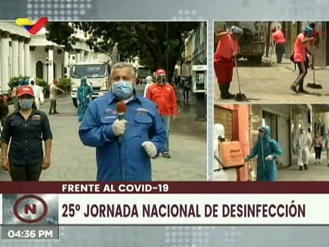 Misión Venezuela Bella arriba a la 25° Jornada de Limpieza y Desinfección a nivel nacional