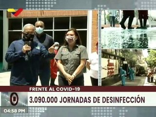 Misión Venezuela Bella desinfectó áreas del sistema de salud en su 25° Jornada de Desinfección